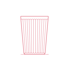Objects Drinking Glasses Ikea Vardagen Glass 7 Oz Silhouette Cutting Svg Files, Free Vectors File